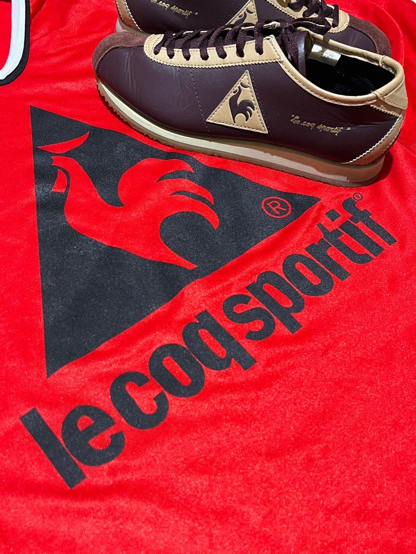 COMBO VINTAGE LECOQ SPORTIF V NECK JERSEY TRAINER CLASSIC DESIGN Men s Fashion Footwear Sneakers on Carousell