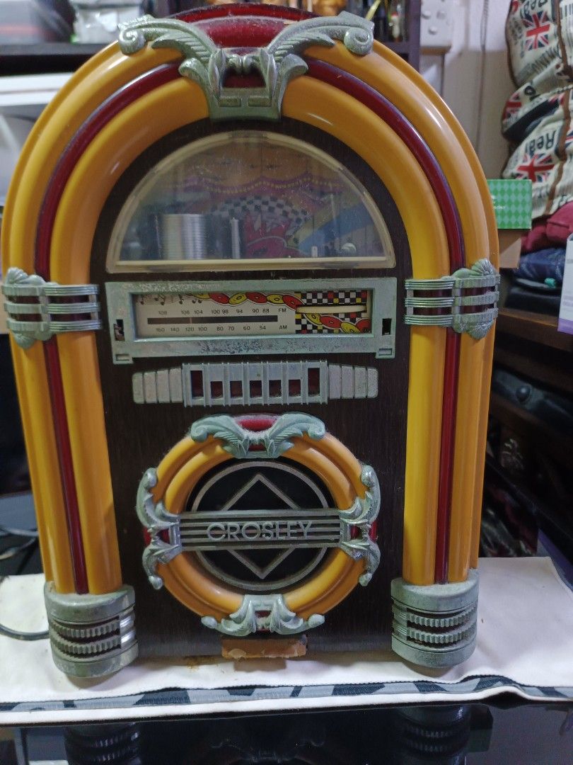 Vintage Radio Crosley jukebox Mini not working need repair and fix