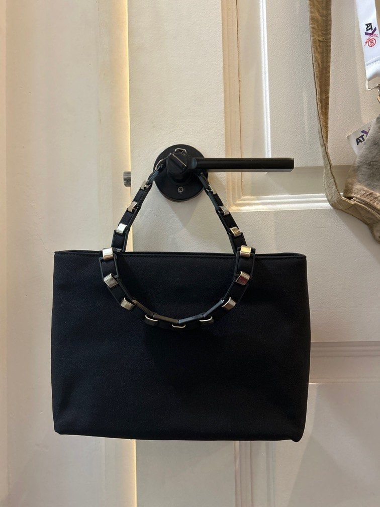 Ferragamo hot sale black purse