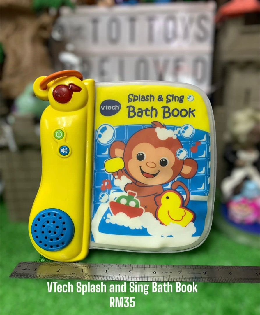 Vtech Splash Sing Bath Book