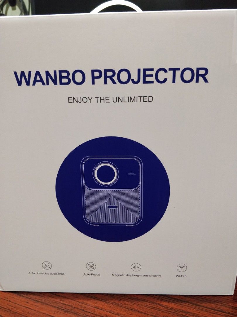 Wanbo Mozart 1 4K Smart Projector (Free COD), TV & Home Appliances, TV &  Entertainment, Projectors on Carousell