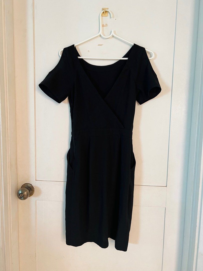 Warehouse cold shoulder dress online