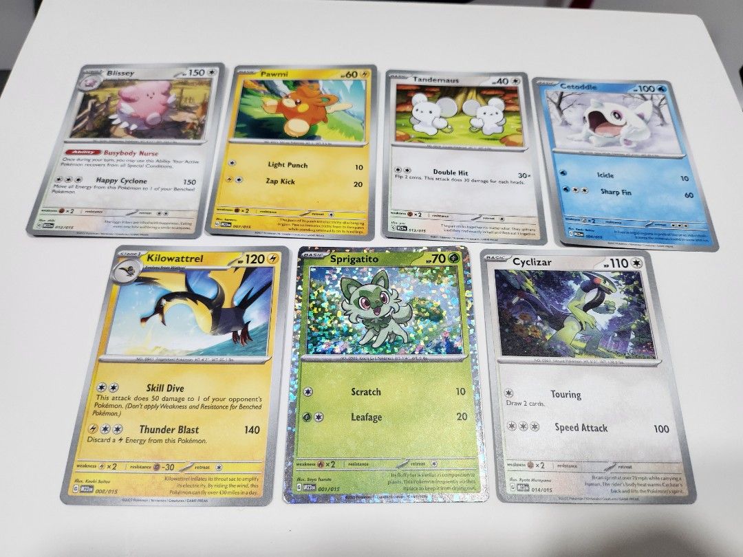 sprigatito pokemon card mcdonalds Pokemon - McDonald's Collection 2023 - Sprigatito Purple