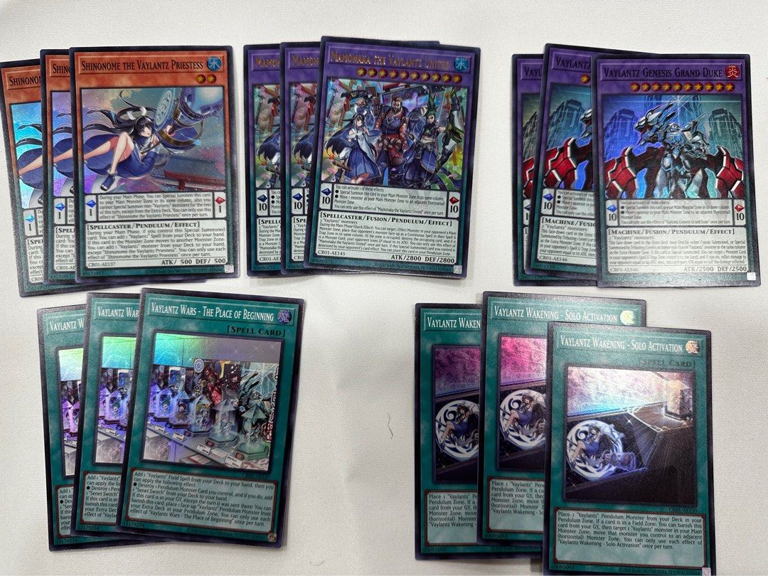 Yugioh Asia English Vaylantz VV CR01, Hobbies & Toys, Toys & Games on  Carousell