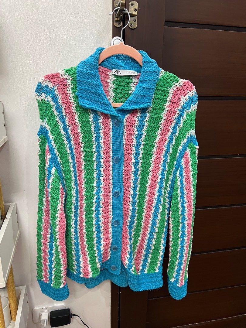 Zara crochet coat 2025