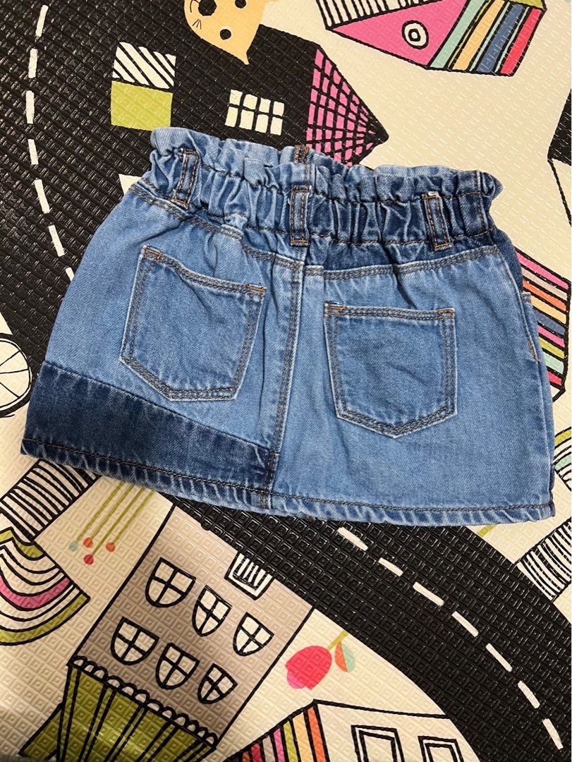 NEW Cat & Jack Toddler Girls' Denim Skirt Size 2T | eBay