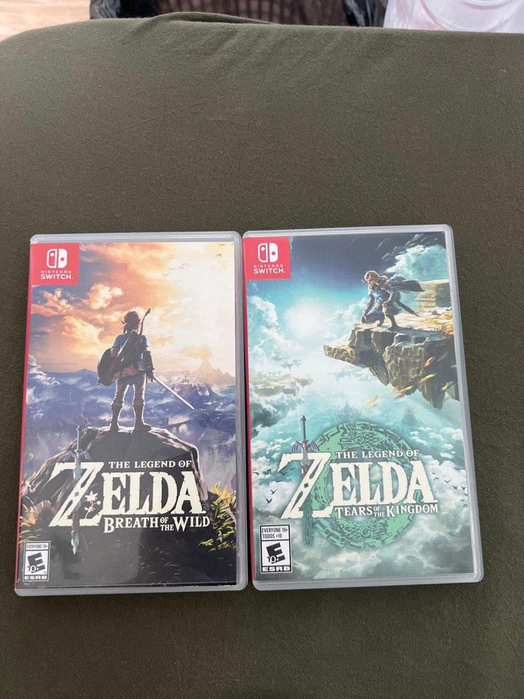 Zelda BOTW&TOTK, Video Gaming, Video Games, Nintendo on Carousell