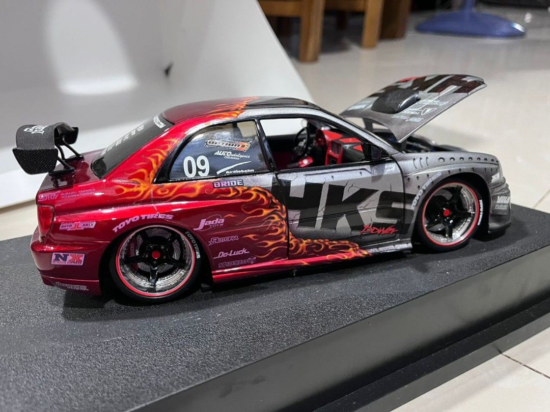 1:18 Subaru Impreza WRX STi Import Racer Option D by Jada Toys