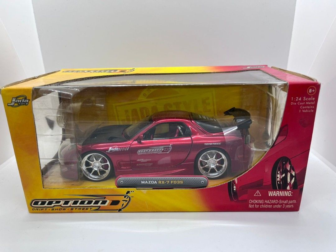 1:24 Mazda RX-7 FD3S Option D by Jada Toys, Hobbies & Toys, Toys