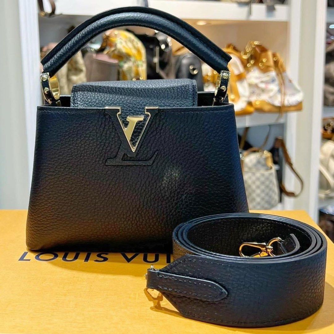 Louis vuitton capucines mini gold python, Luxury, Bags & Wallets on  Carousell