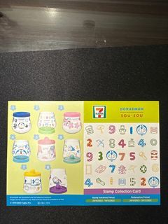 7-11 Doraemon Sou Sou Stamp Booklet