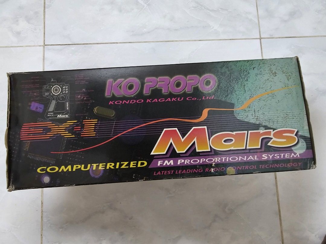 100% New KO Propo EX1 Mars 搖控+ASF 2.4g RF-901SM Module + RF-103A 