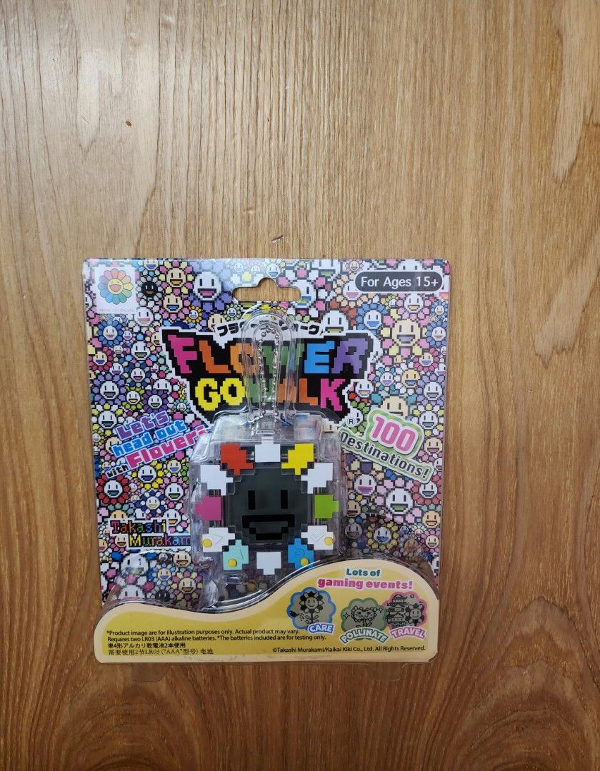 FLOWER GO WALK Multicolor (Clear) 村上隆-