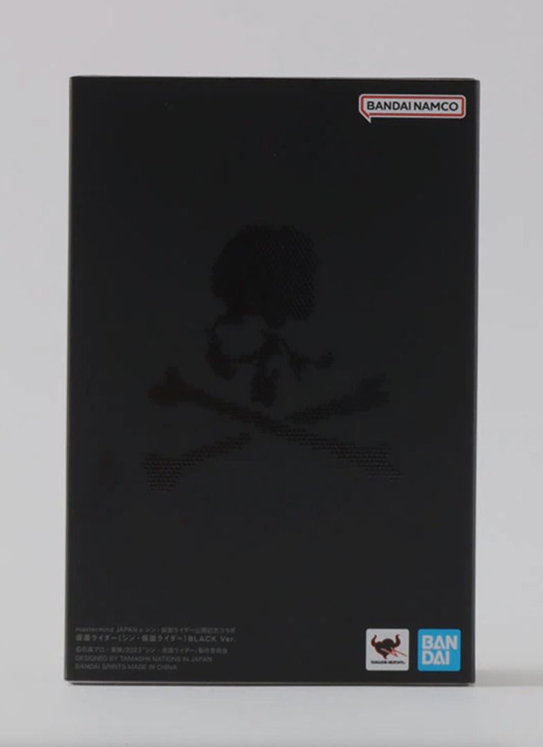 日本版 Bandai S.H.Figuarts SHF mastermind JAPAN x 幪面超人 新・假面騎士 新1號 BLACK ...