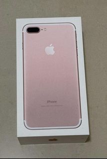 (吉盒) iPhone 7 plus 玫瑰金 📱。一直放喺床下底，新淨，企理。沒有摺痕。值得珍藏。