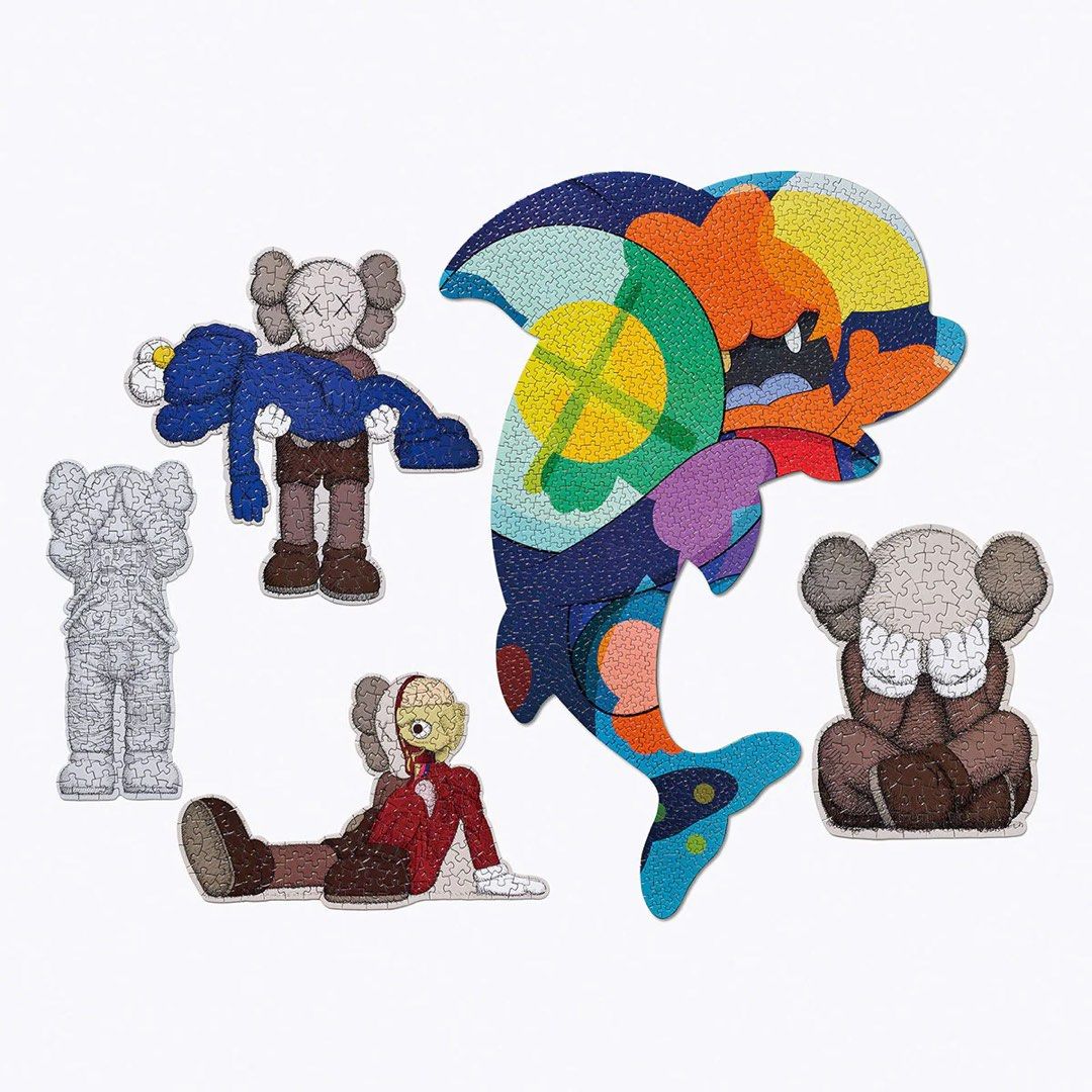 🔥 KAWS TOKYO FIRST Puzzle🔥, 興趣及遊戲, 玩具& 遊戲類- Carousell