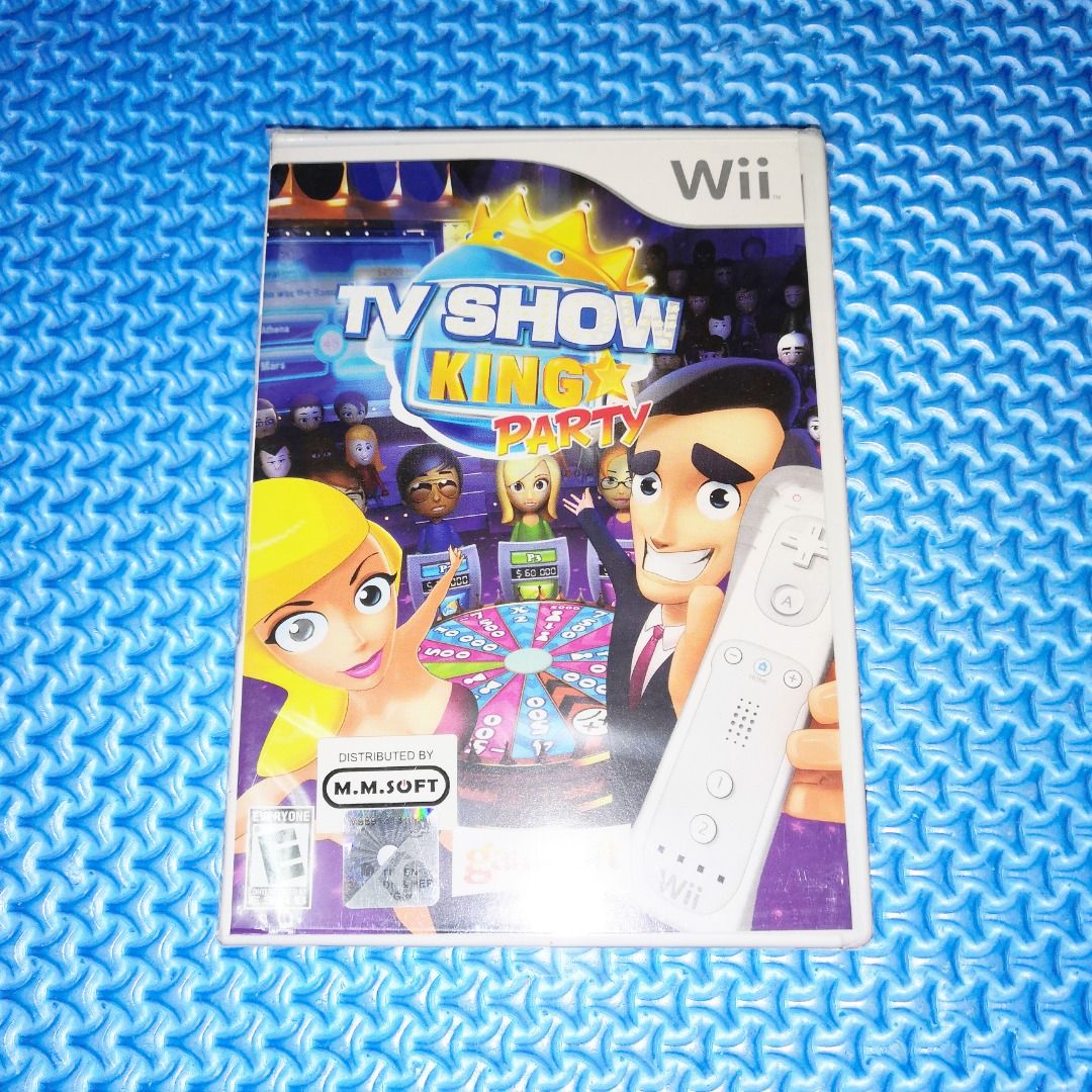 🆕 Nintendo Wii TV Show King Party Game CD