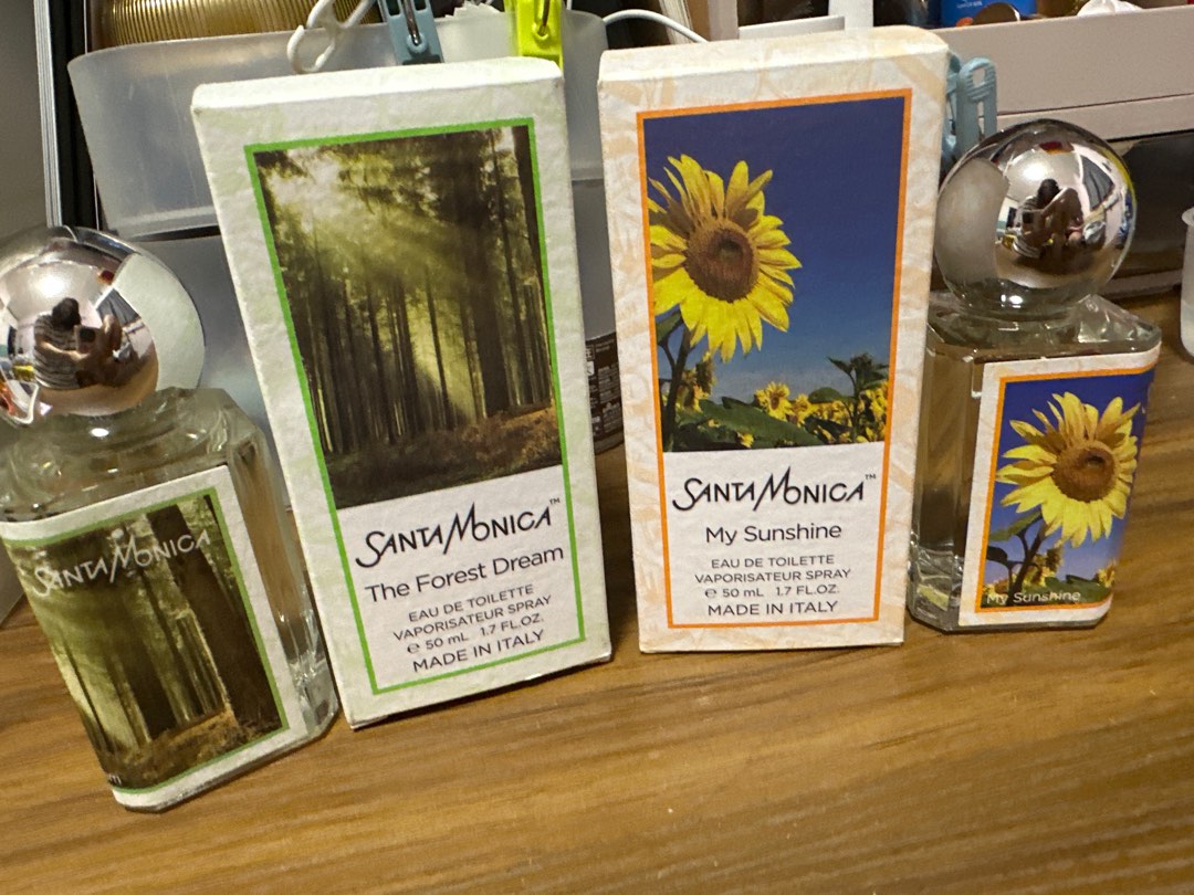 香水perfume 全新Santa Monica my sunshine the forest dream 50ml