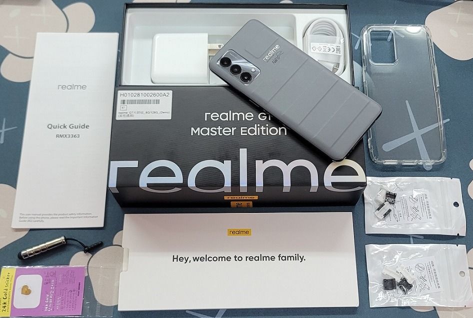 *典藏奇機*深澤直人操刀設計 realme GT 大師版 128G 6.43吋螢幕 高通驍龍八核 超級閃充