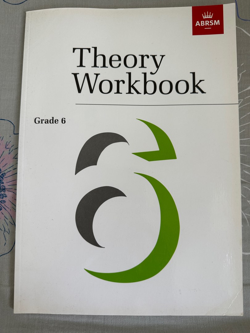 Abrsm music theory grade 6 workbook carousell