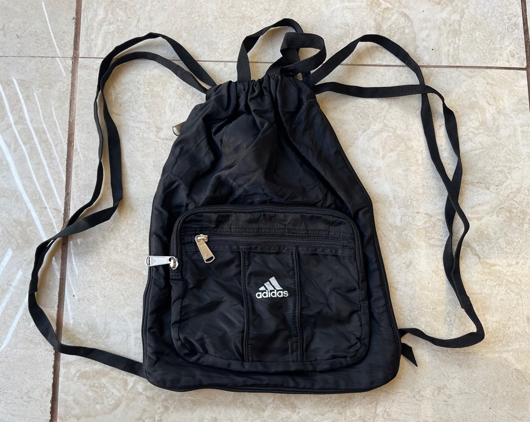 Adidas Drawstring Bag Men s Fashion Bags Backpacks on Carousell