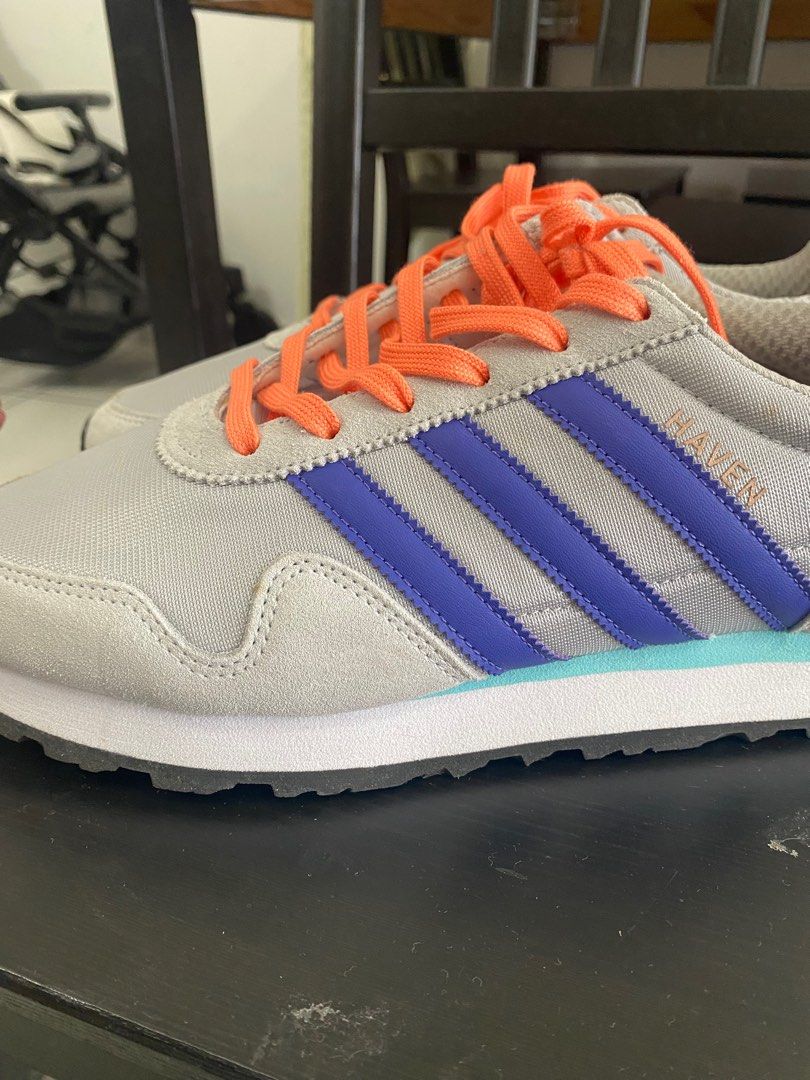 Adidas haven outlet white orange