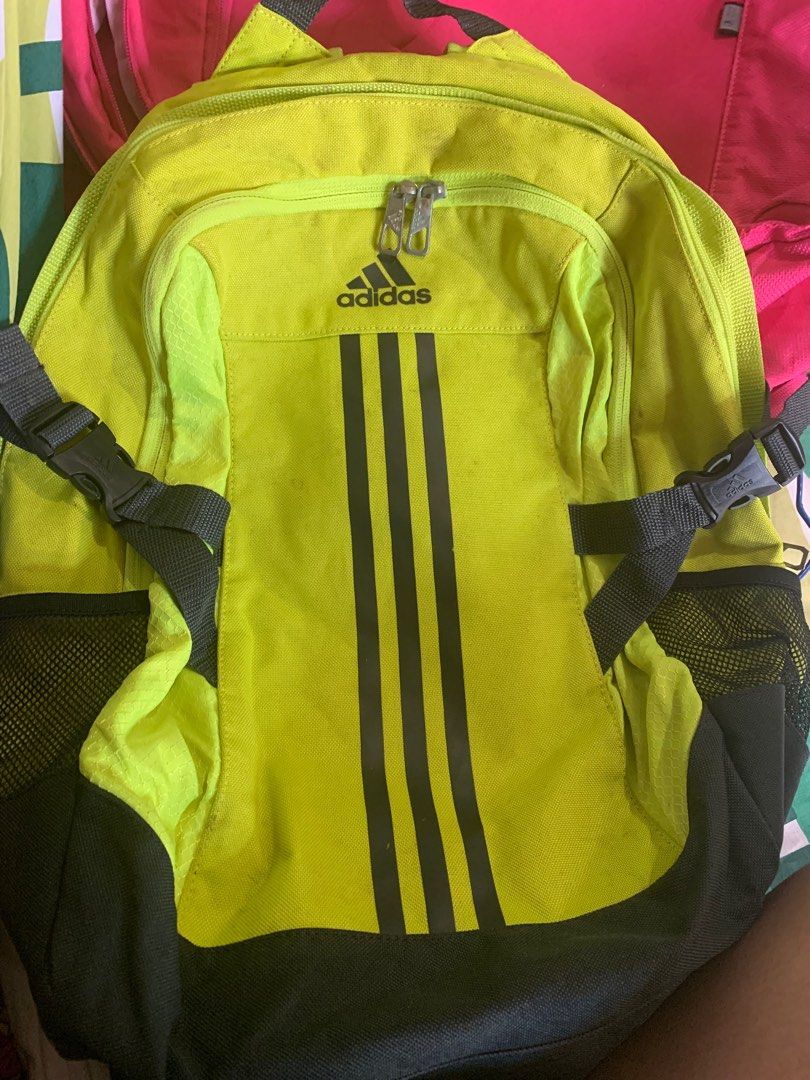 Neon sale adidas backpack