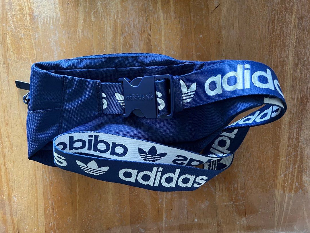 Adidas Originals Classic Waist Bag Blue Limited Edition Men s