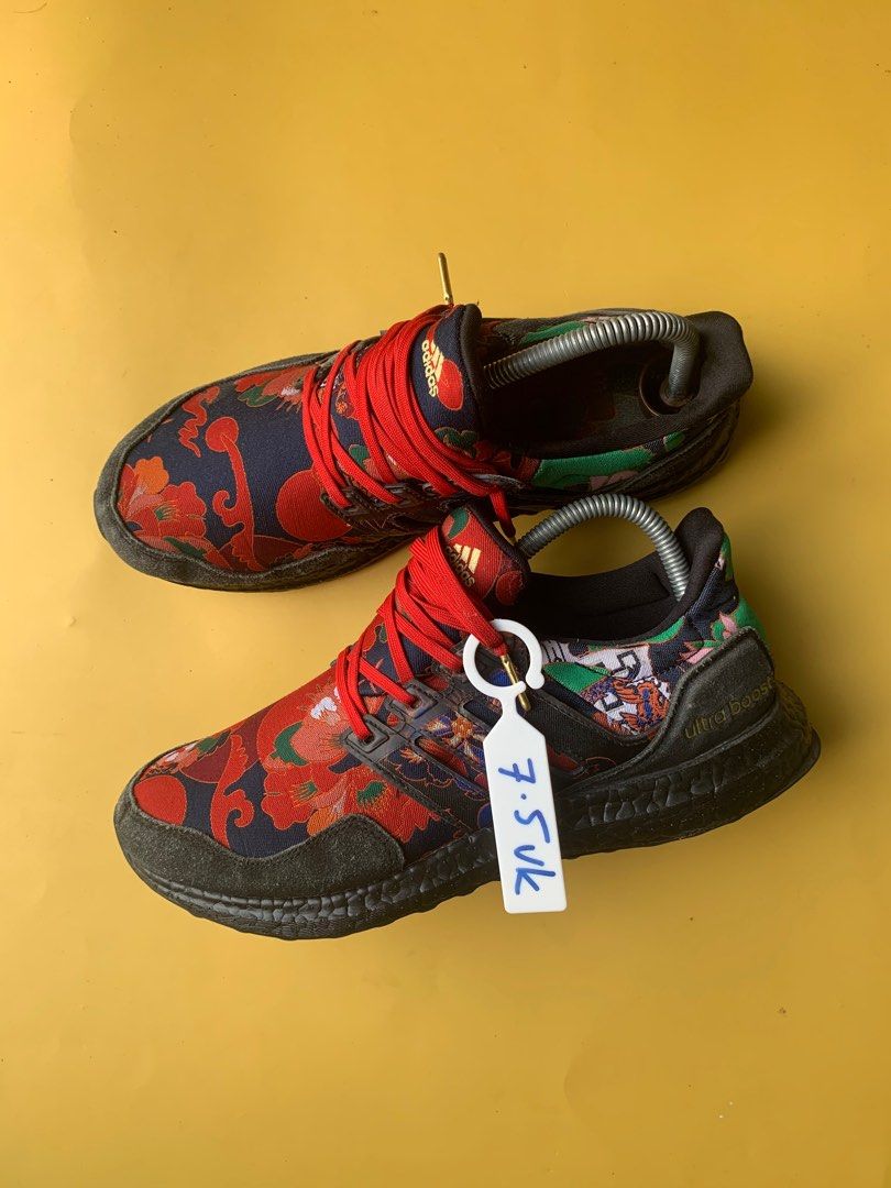 Adidas Ultraboost CNY 7.5UK legit Men s Fashion Footwear Sneakers on Carousell
