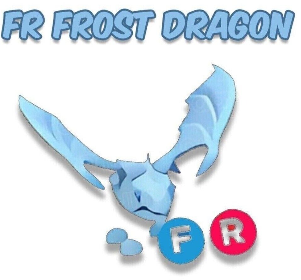 Adopt Me | Adopt Me Frost Dragon | Adopt Me Frost, Video Gaming, Video