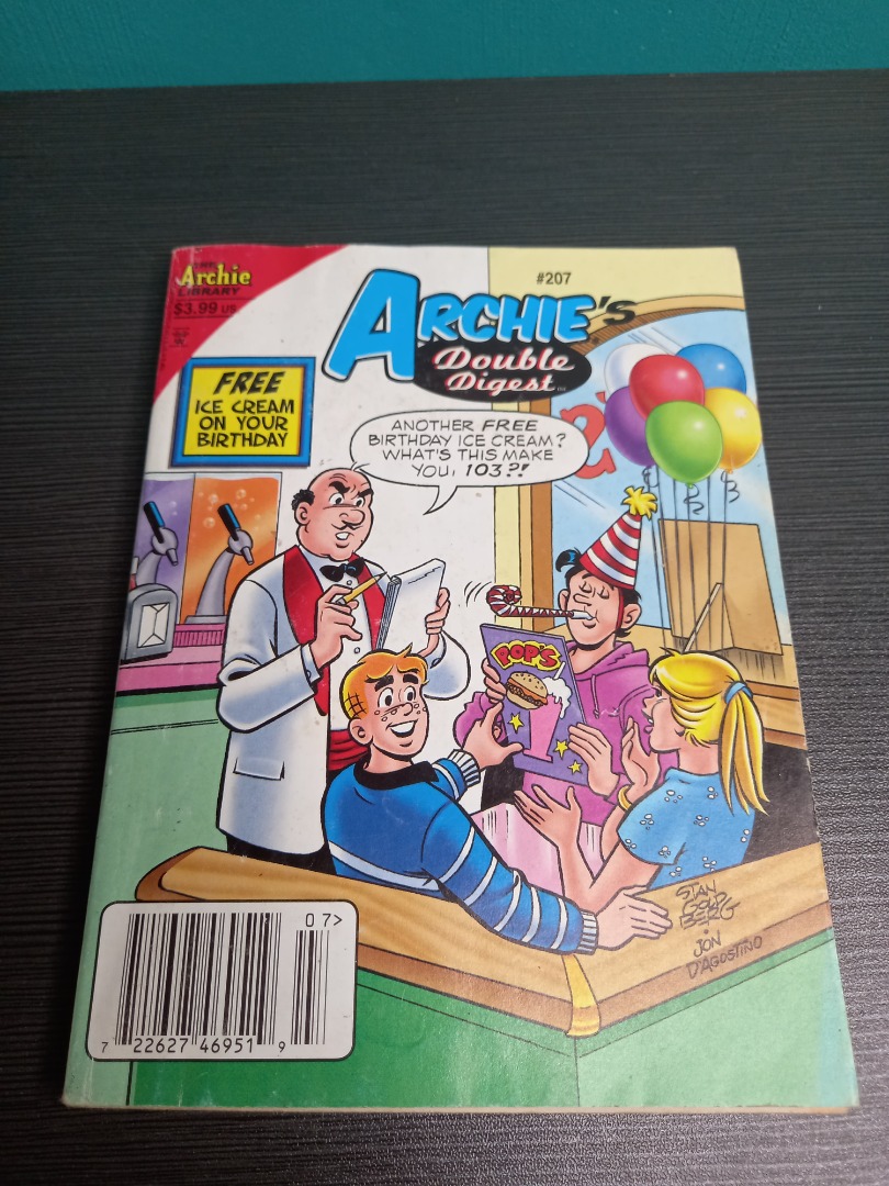 Archie's Double Digest #207 Comic Book, Hobbies & Toys, Books ...