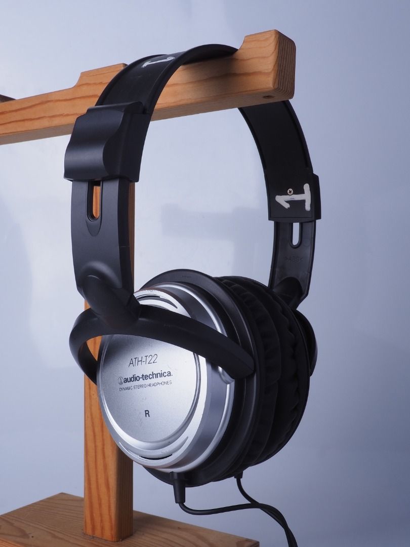 Audio Technica ATH-T22 Dynamic Stereo Headphone, Audio, Headphones