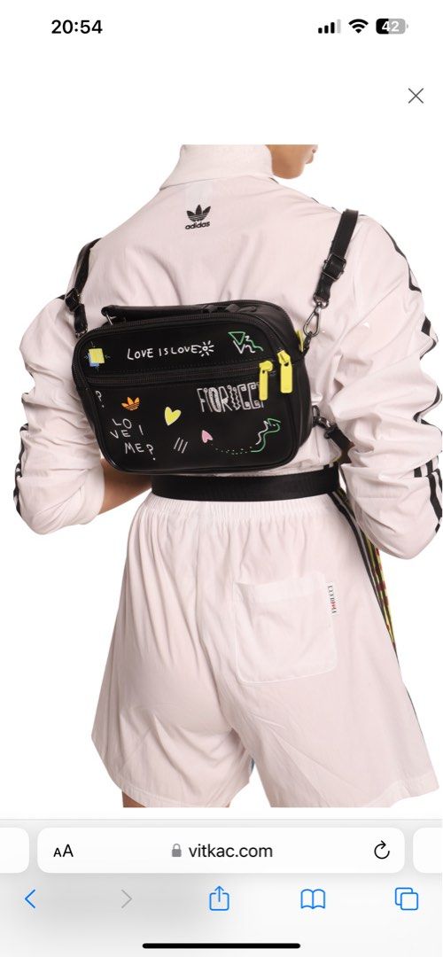Adidas mini hotsell airliner bag fiorucci
