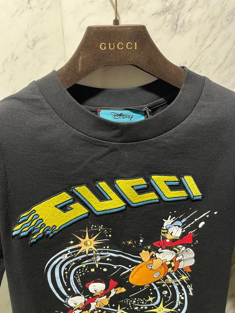 NEW WITH TAGS 100% AUTHENTIC GUCCI x Disney Donald Duck T Shirt Size XS  OVERSIZE