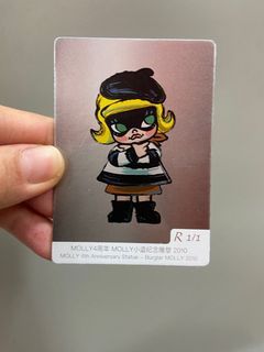 Authentic PopMart x Kennyswork Burglar Molly 2010 Artline Chaser 1/120