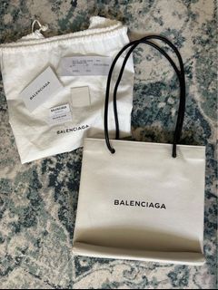 3D model Balenciaga mini Shopping bag Keyring VR / AR / low-poly