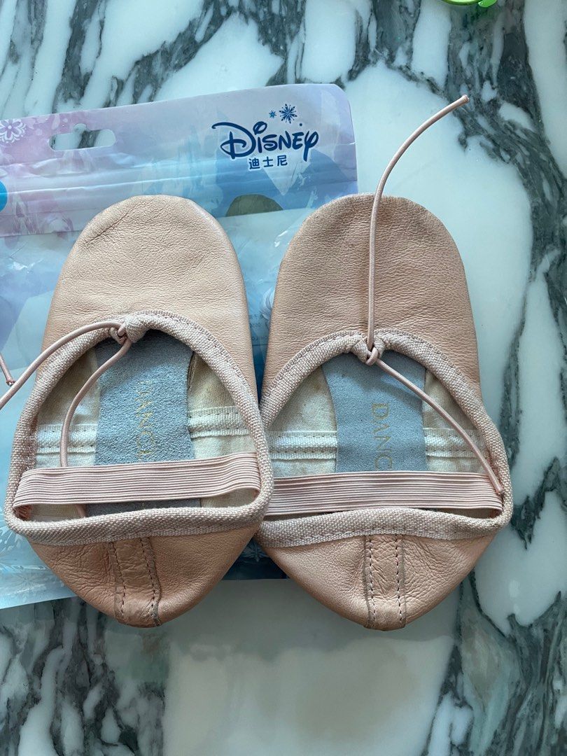 Ballet shoes pink leather Babies Kids Babies Kids Fashion
