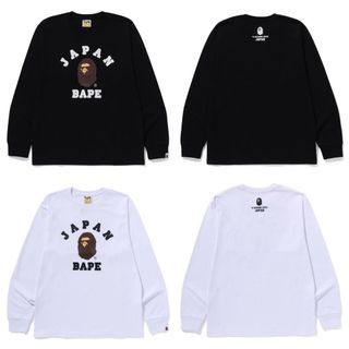 Bape mad face college l/s tee, Men's Fashion, Tops & Sets, Tshirts