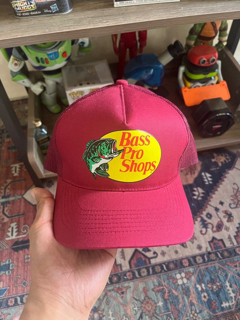 Bass Pro Mesh Trucker Cap / Maroon /One Size Fits All Brandnew, Men's  Fashion, Watches & Accessories, Caps & Hats on Carousell