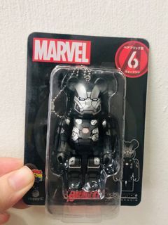 Instock] Bearbrick x Marvel Iron Man 3 IRON MAN MARK 7 VII DAMAGE