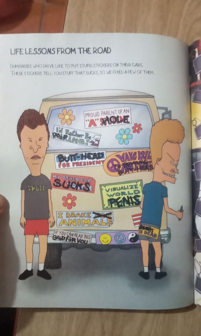 Beavis & Butthead: Chicken soup for the butt (Category: Storybooks) located in San Mateo. Submitted by waynetek14 (Listing ID 1263550834, Image 3). Description: Beavis & Butthead: Chicken soup for the butt condition: no pen marks no folds no missing pages item location: San Mateo, Rizal shipping: lalamove payment: gcash.