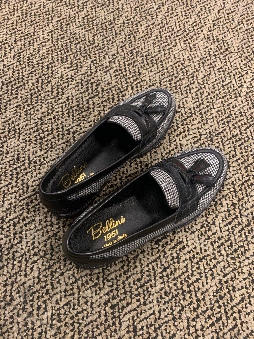 Checkered loafers outlet