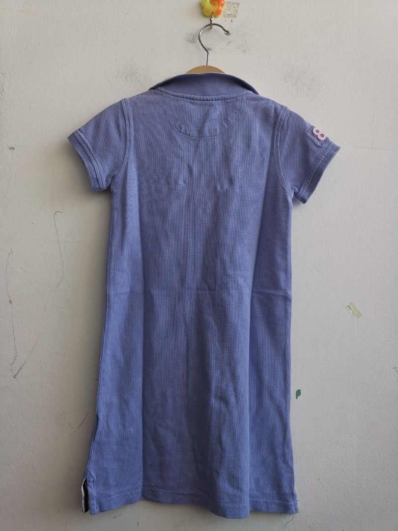 BEVERLY HILLS POLO CLUB Kids Fashion Girls Short Sleeve Purple