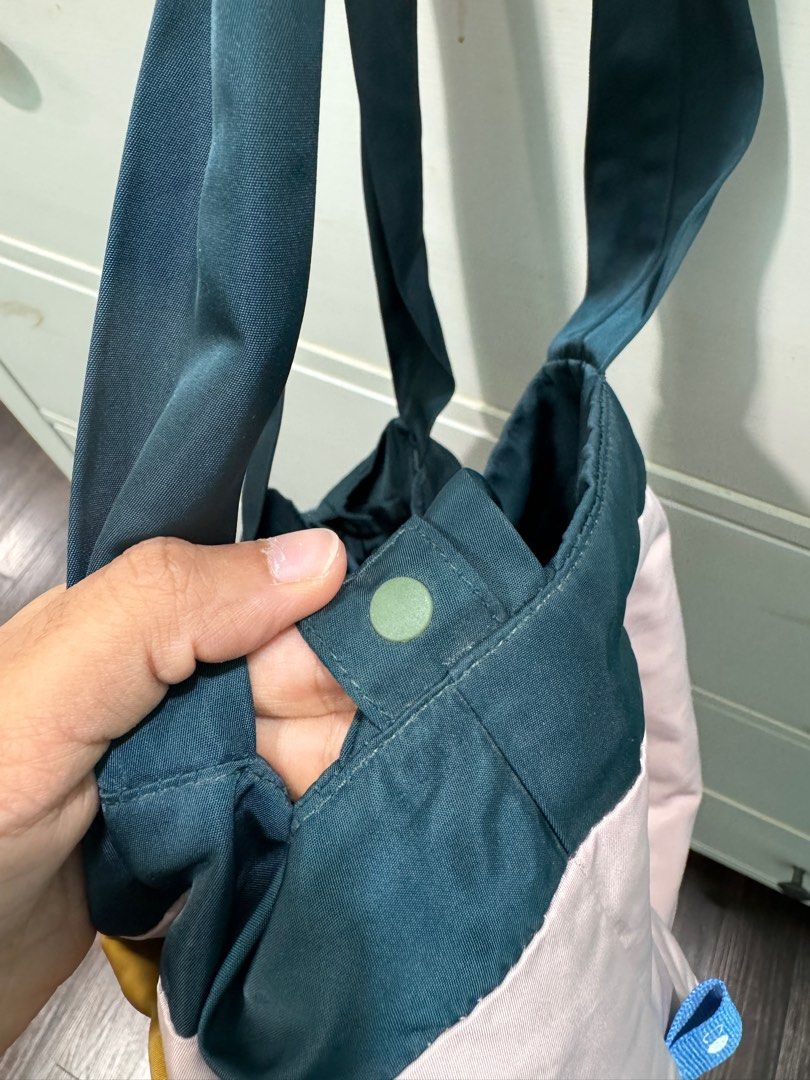 Mini Reversible Bag - Blush/Teal