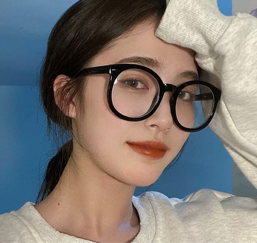 Huge round glasses hot sale