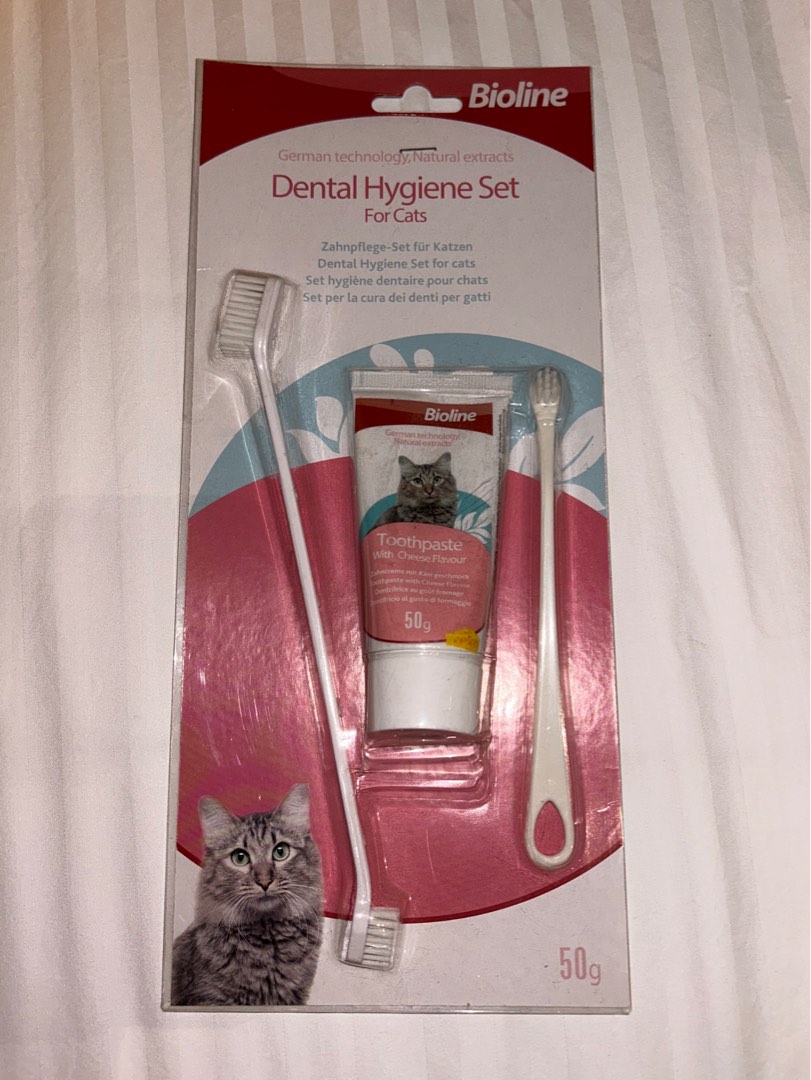 Photo inspiration: Picture Idea: Bioline Dental Hygiene Set For Cats Pet Supplies Health Grooming