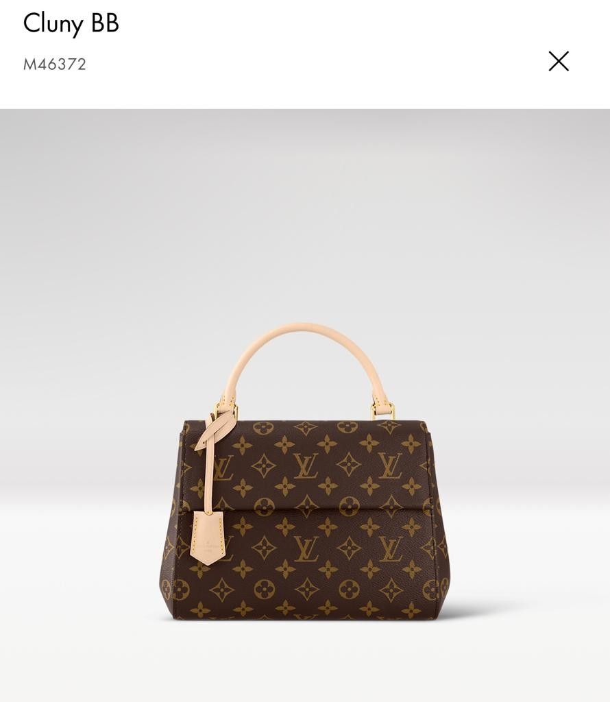 BN Louis Vuitton Cluny BB