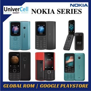 Nokia 105 4G | GSM Unlocked Mobile Phone | Volte | Black | International  Version | Not AT&T/Cricket/Verizon Compatible