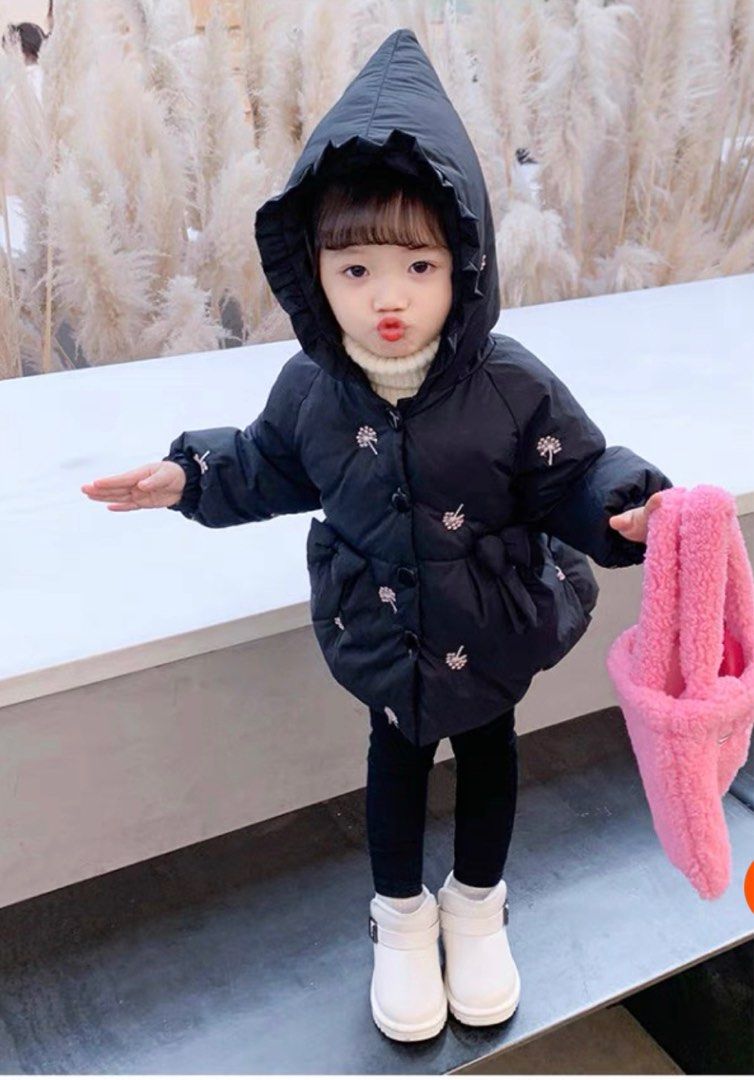 Newborn baby girl winter outlet coats
