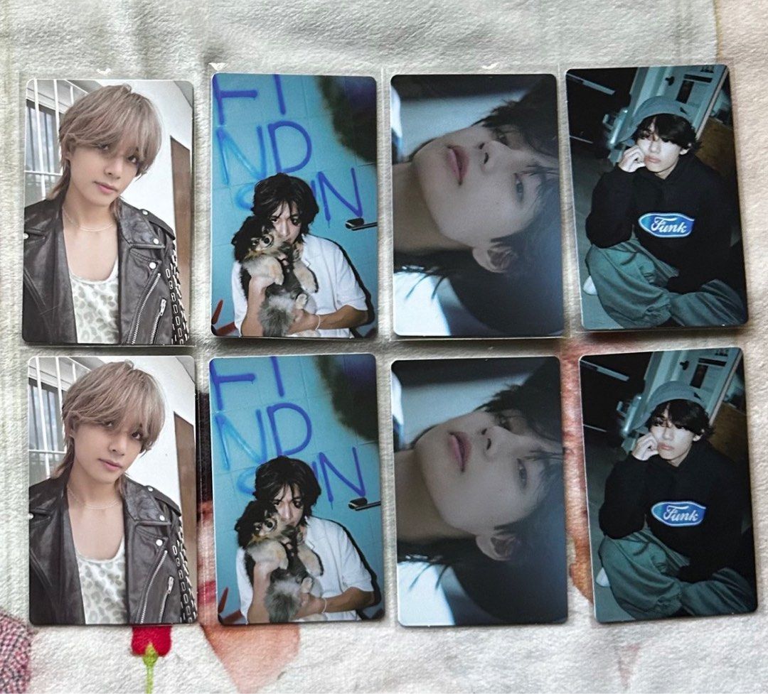 BTS V Taehyung Layover Powerstation Lucky Draw Sets, Hobbies